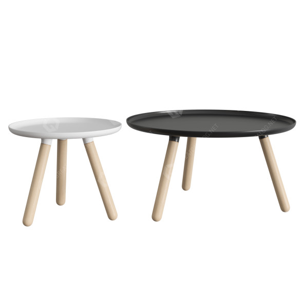 Stoliki kawowe Normann Copenhagen Tablo model 3D