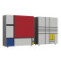 Garderoby Cappellini Homage To Mondrian - MoJIoKo