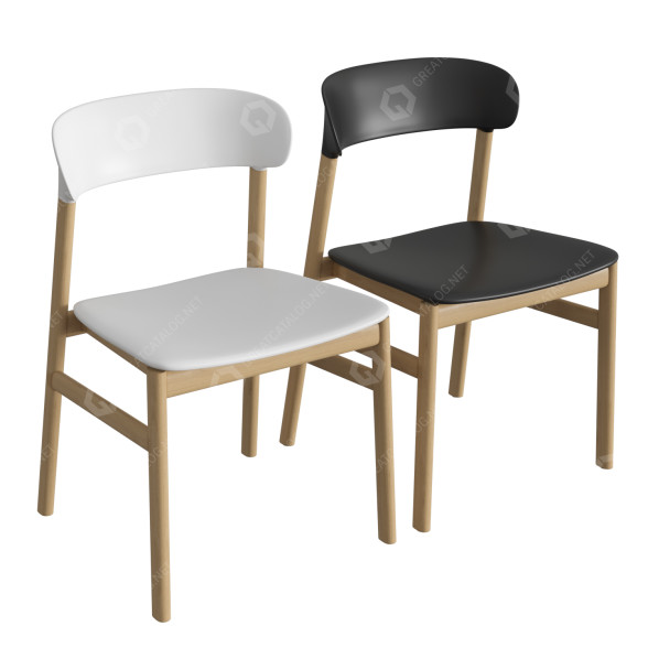 Стілець Normann Copenhagen Herit 3D модель