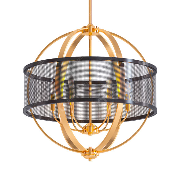 Люстра Golden Lighting Colson 3D модель