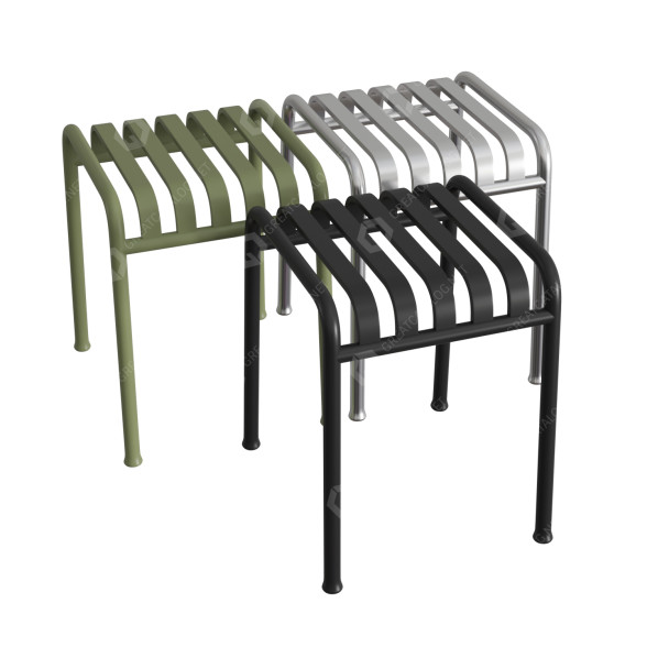 Tabouret Hay Palissade modèle 3D