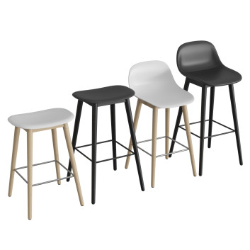 Bar Stool Muuto Oslo Counter 3D model GreatCatalog 34607