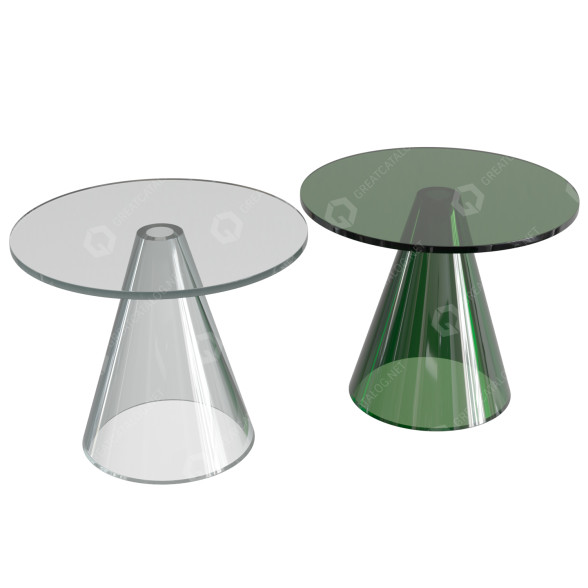 Stolik kawowy Massproductions Sander model 3D