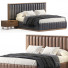 Bed and Bedside Tables Berke Mobilya Boxwood - Secretive 3d design