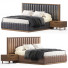 Bed and Bedside Tables Berke Mobilya Boxwood - Secretive 3d design