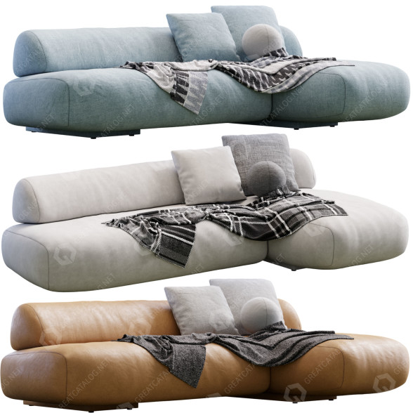Диван Moroso Gogan 3D модель