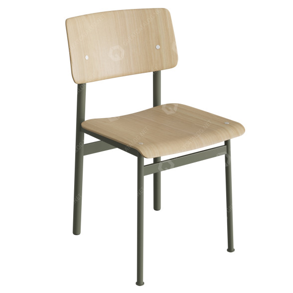 Стілець Muuto Loft 3D модель
