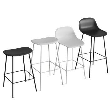 Барні стільці Muuto Fiber Tube Base