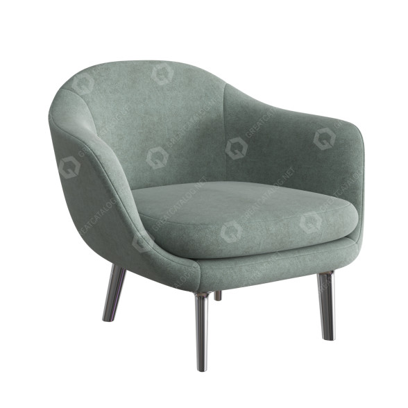 Sillón Normann Copenhagen Sum Modelo 3D