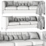 Sofa Kely Modern Velvet - AnimixStudio