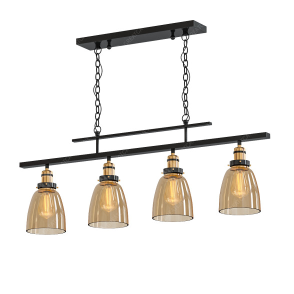 Lampa wisząca Casarez 4 model 3D