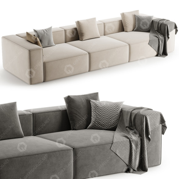 Sofa Atmacha Heureux 3D model