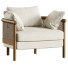 Sessel Soho Home Sydney Cane - Moonlight