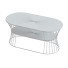 Mesa de centro Homary Shelf Metal Frame Black - SH.X