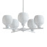 Chandelier 5 Lights Wagon Wheel - SH.X