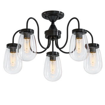 Люстра Globe 5 Semi Flush