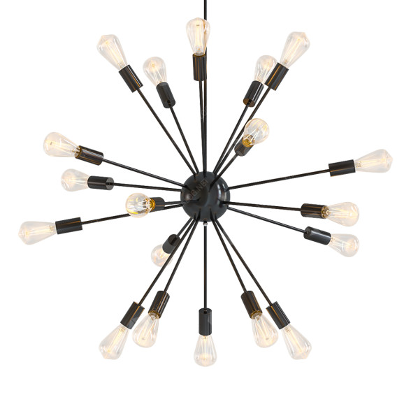 Lámpara de araña Luxor Home Decor & Lighting Satellite Modern Retro Hanging Modelo 3D