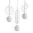 Lampy wiszące Warmly Cosima Modern Nordic - SH.X