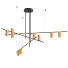 Lámpara de araña Homary Adjustable Black Branch 9 - SH.X