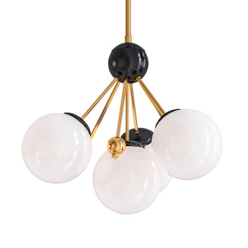 Żyrandol Modern Globe Model 3D