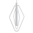 Lampe suspendue Shades of Light Double Frame Diamond - SH.X