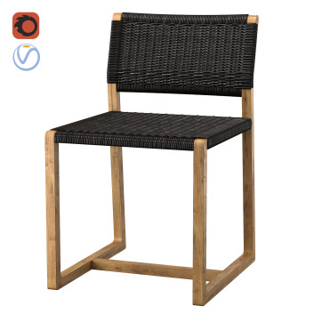 Стілець Eichholtz Outdoor Dinning Griffin 3D модель