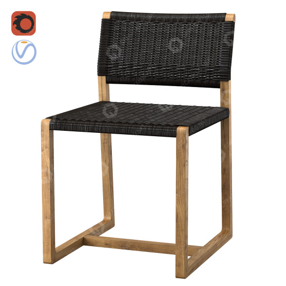 Стілець Eichholtz Outdoor Dinning Griffin 3D модель