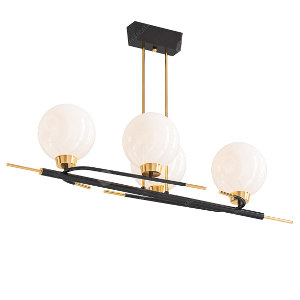Lámpara colgante Arlus Brass Modelo 3D