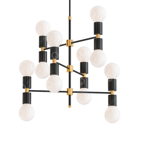 Люстра Mid Century Light Fixtures 3D модель