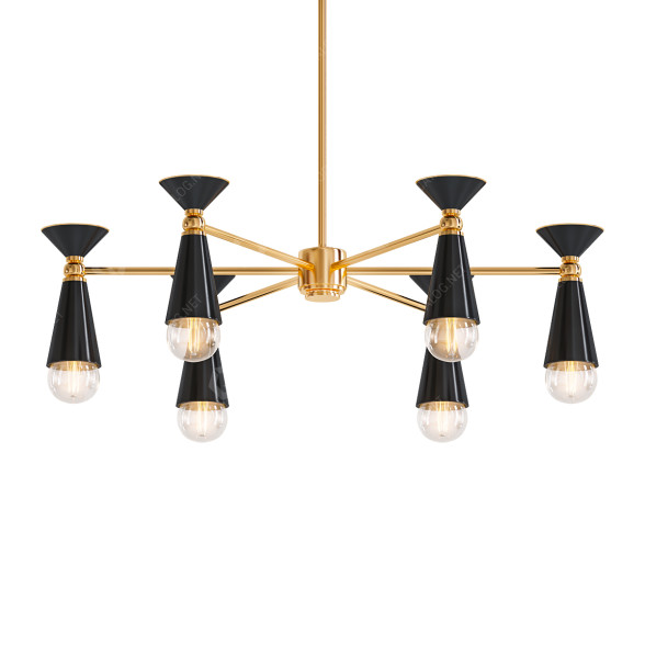 Żyrandol Lightstar Dumo model 3D