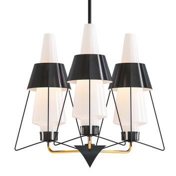 Żyrandol Italian Modernist Model 3D