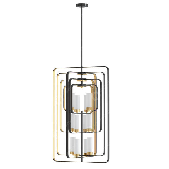 Chandelier Z-Lite Aideen 3D model