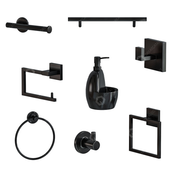 Akcesoria Matte Black model 3D