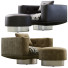 Sessel und Ottomane Minotti Dylan - ED-MONTE