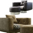 Sessel und Ottomane Minotti Dylan - ED-MONTE