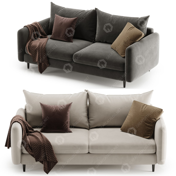 Sofá Slipson Modelo 3D