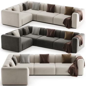 Sofá Vitra Soft Modular