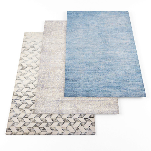 Teppiche Set 3D-Modell