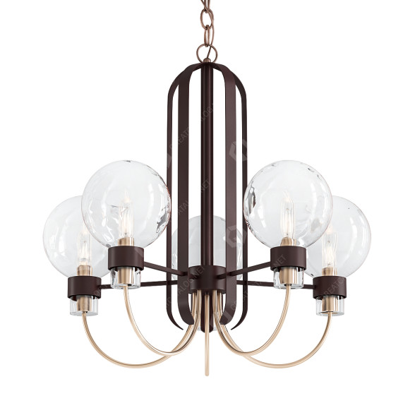 Люстра Maxim Lighting Bauhaus 3D модель