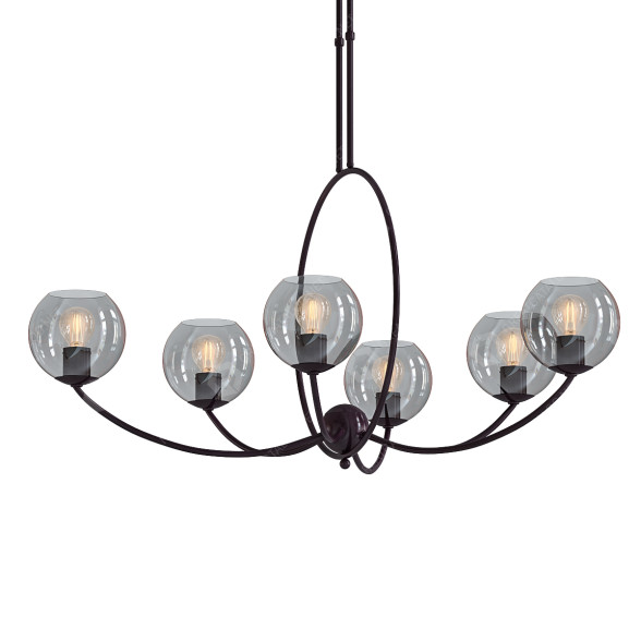 Chandelier Forte Lighting Light 39 3D model