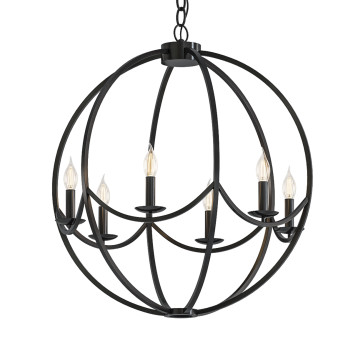 Люстра Oxide Darkened Bronze 6