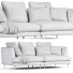 Sofa Mario Capasa Apollo - babarikograf