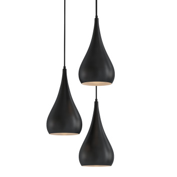 Підвісний світильник AllModern Black Franconia Dimmable