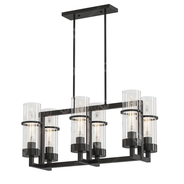 Kronleuchter Elk Home Holbrook 6 Billiard 3D-Modell