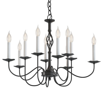 Люстра Hubbardton Forge Twist Basket 10 Arm