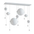 Lampa wisząca Hubbardton Forge Abacus 7-Light Double Linear LED - SH.X