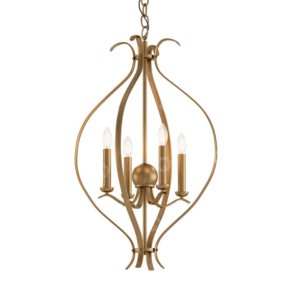 Люстра Evelyn Natural Brass 3D модель