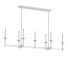 Hängeleuchte Hunter Briargrove 7-Light Linear in Matte Black - SH.X