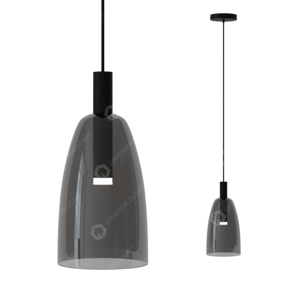 Lámpara colgante Ideal lux Coco Modelo 3D