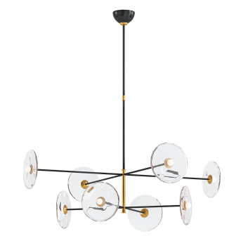 Kronleuchter Visual Comfort & Co Calvino X-Large Radial